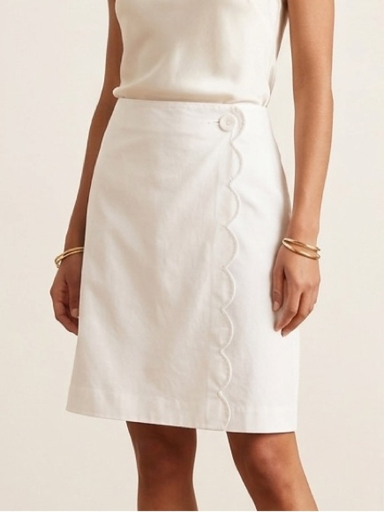 Talbots Dresses & Skirts - Talbots Scalloped Edge Skirt